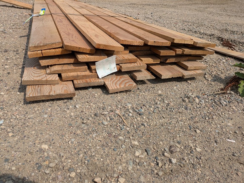 Douglas Fir, 1xRW, Outs S2S, 98 Linear Feet, 14' Lengths