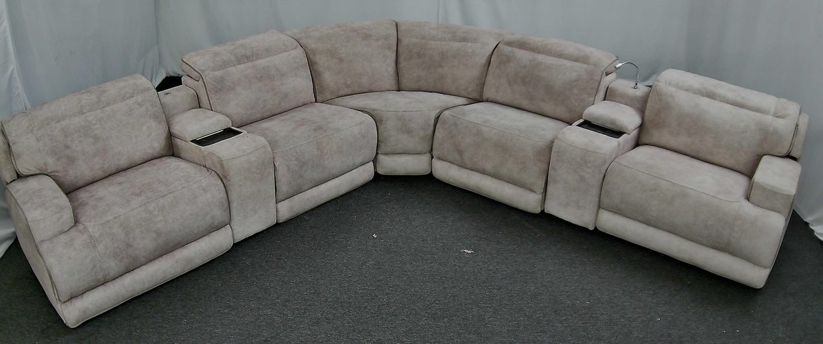 Macys Sebaston 7pc Power Reclining Sectional Online Retail: $6793