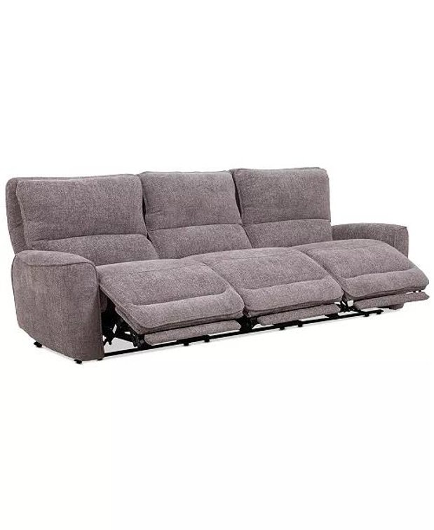 Macys Deklyn 3pc Power Reclining Sectional Online Retail: $3797