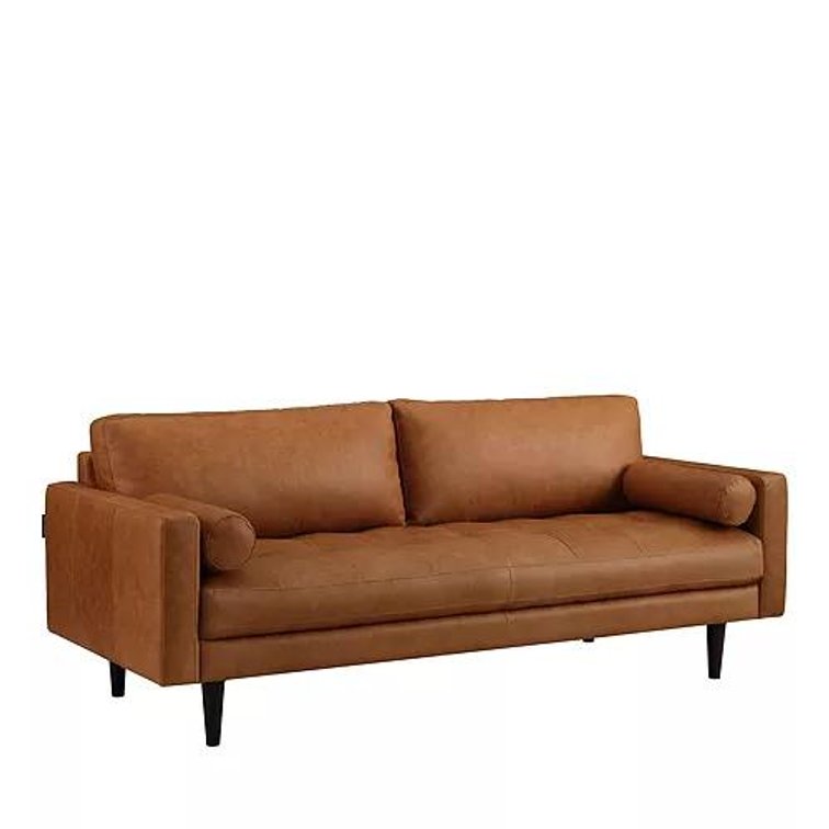 Chateau d'Ax Rotolo Leather Sofa Online Retail: $3599