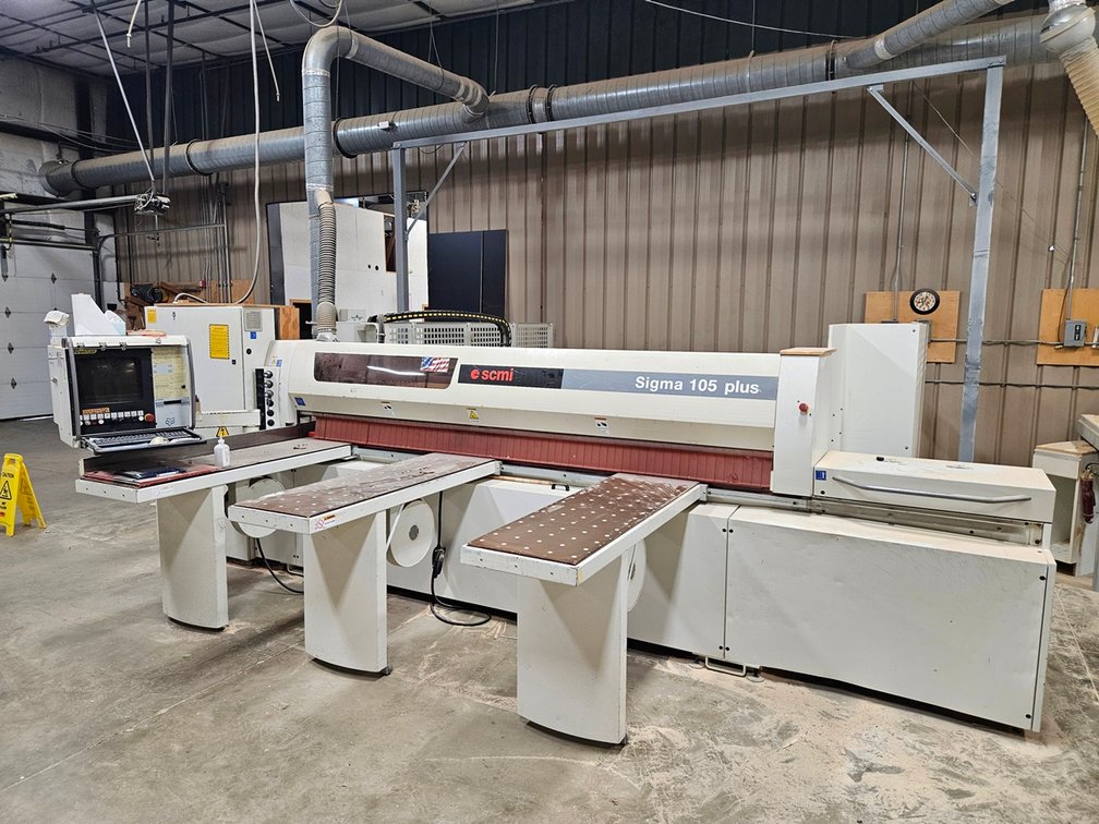 SCMI Sigma 105D Plus Panel Saw, Serial AE/024780, 230V, 3 PH
