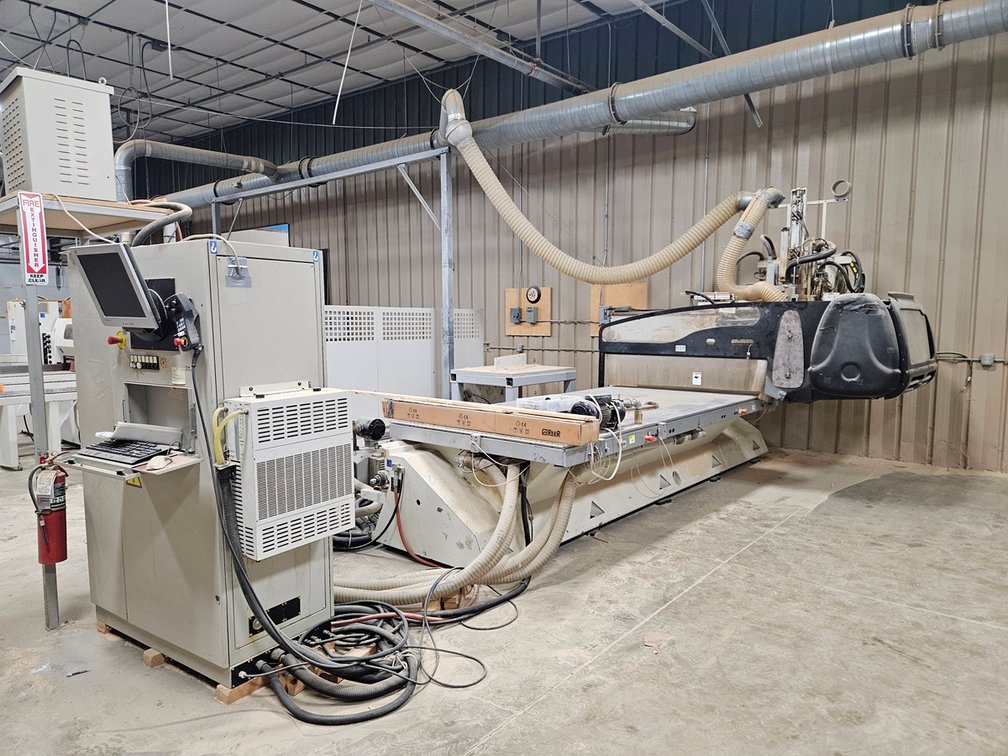 Routech Record 242 Panel Saw, Serial AA1/11575, 400V, 3 PH