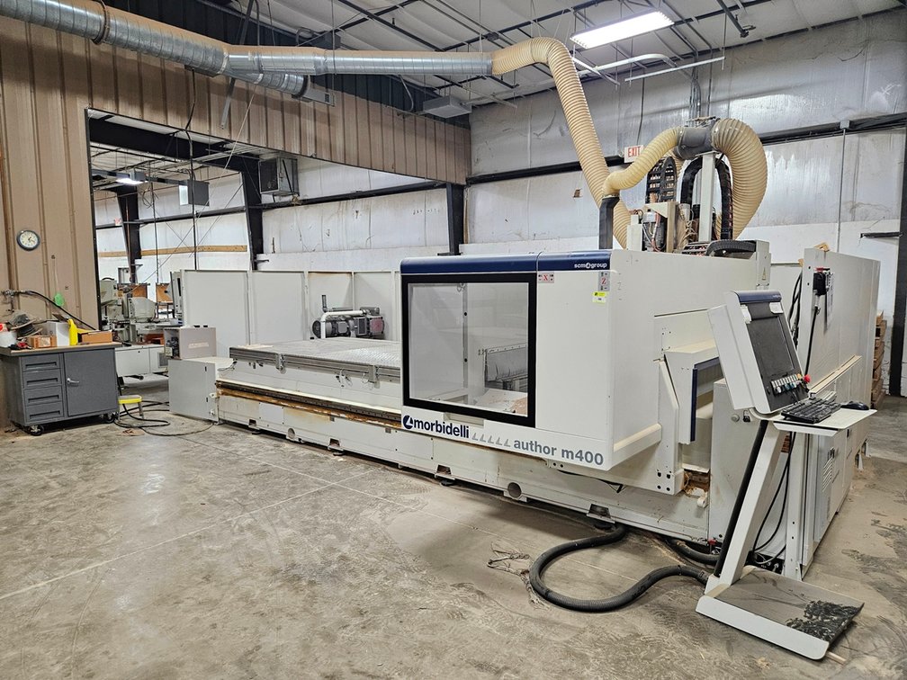 SCM Group Marbidelli Author M400 CNC Machine, Serial AA2002930, 400V, 3 PH