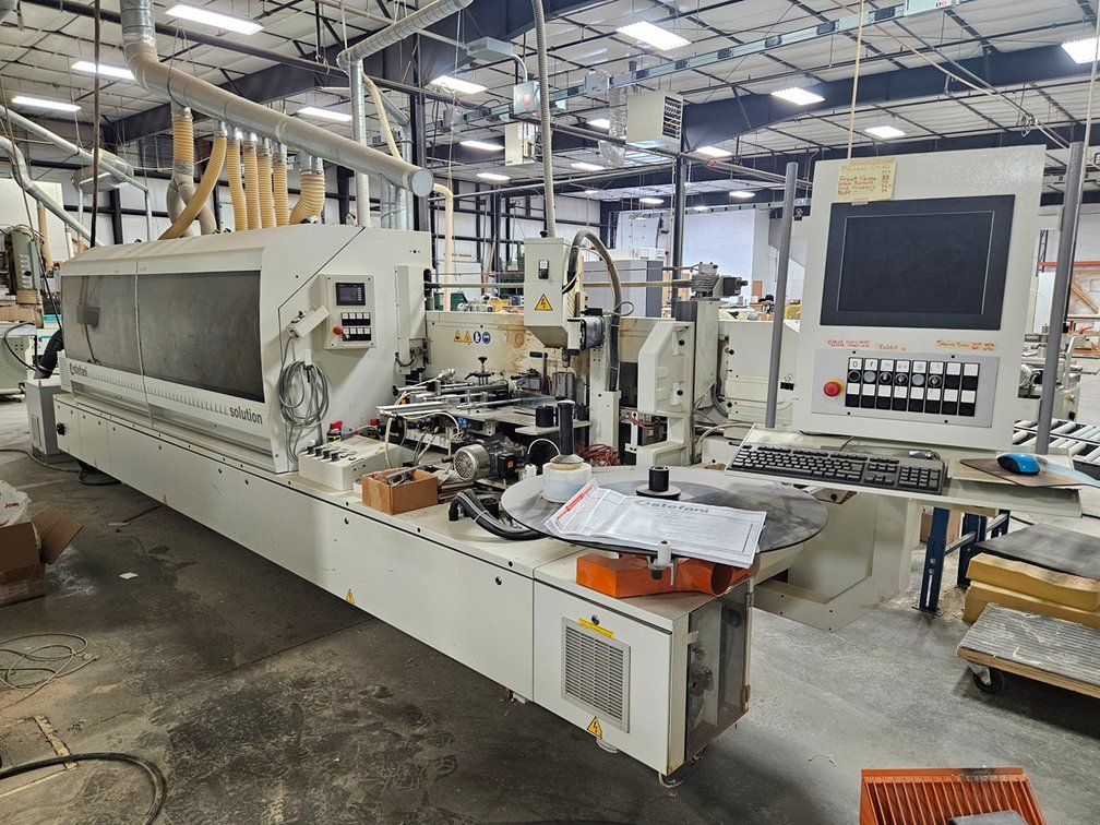 SCM Stefani Solution 6000 Edge Bander, Serial AH/005437, 380V, 3 PH
