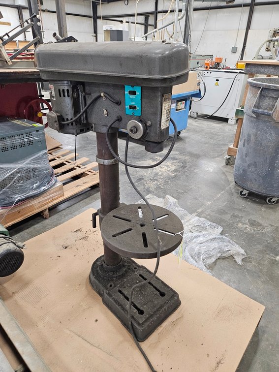 Guardian Power 12 Speed Drill Press, Model BDM-58-12S, 115V