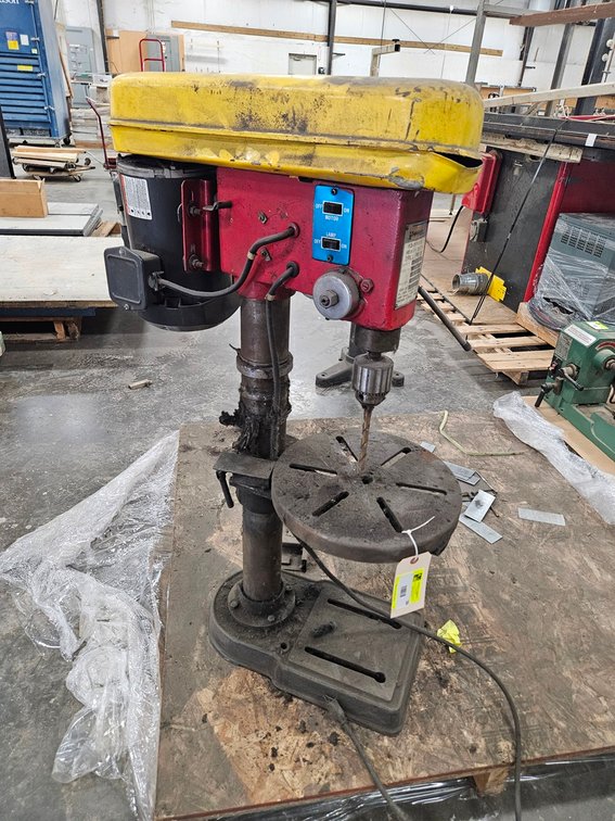 Guardian Power 12 Speed Drill Press, Model BDM-58-12S, 115V