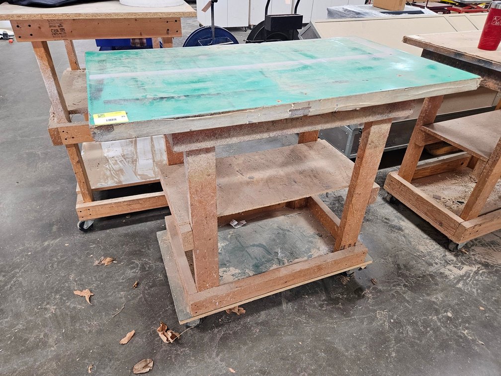 Wood Shop Cart, 46"x26"x38"