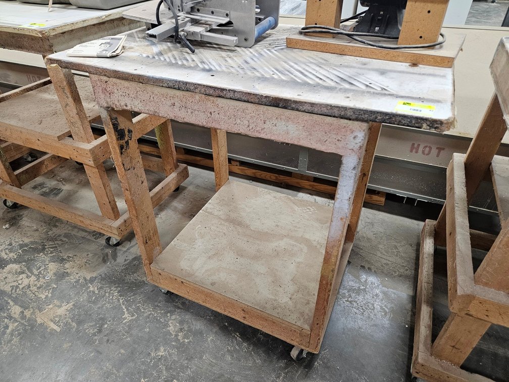 Wood Shop Cart, 42"x28"x40"