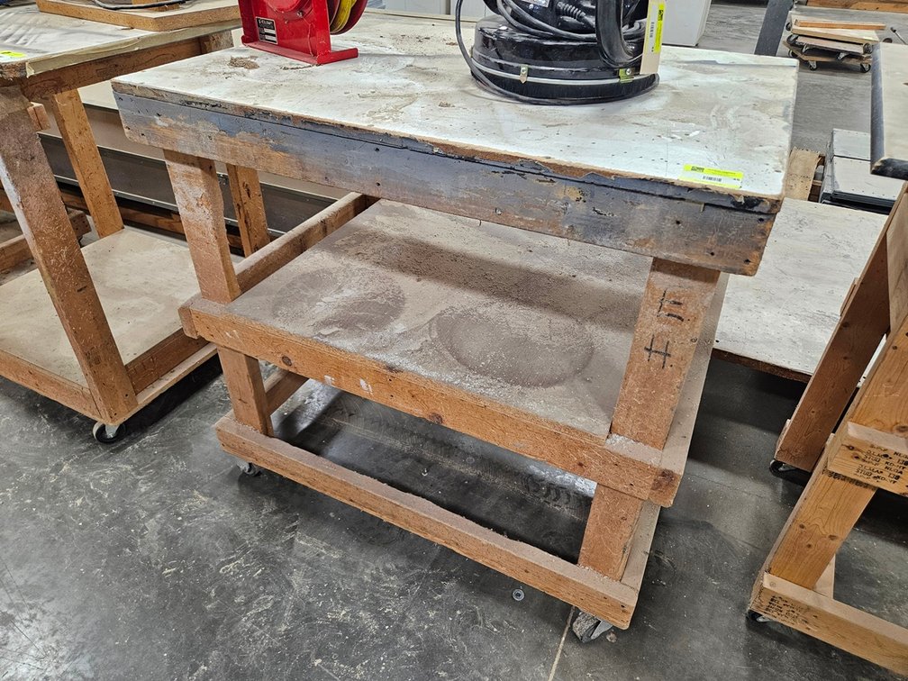 Wood Shop Cart, 42"x31"x30"