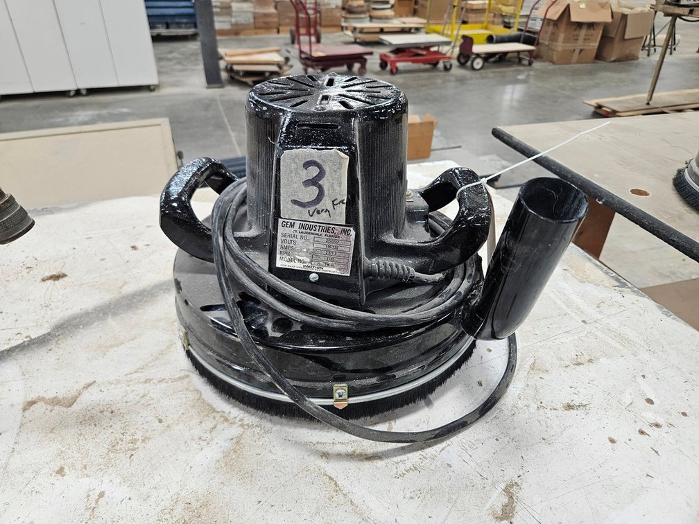 SEM Industries 12" Orbital Sander, Model BW-HL, 115V