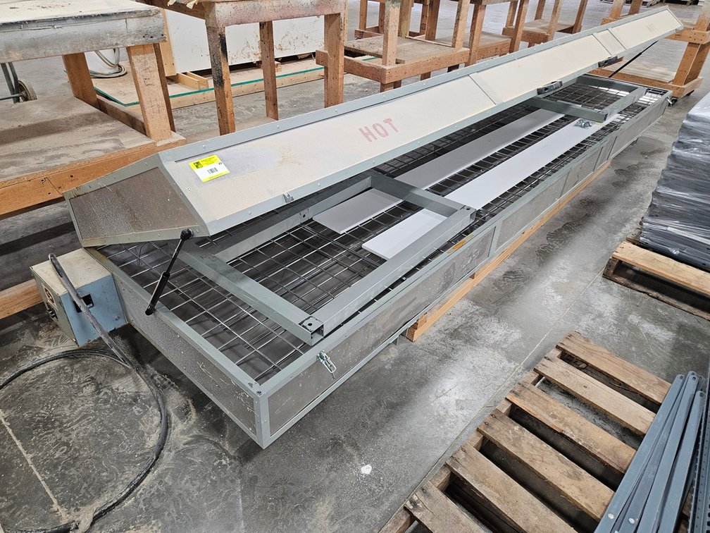 Schultzform Forming Oven, 230V, 3 PH, 154"x36"