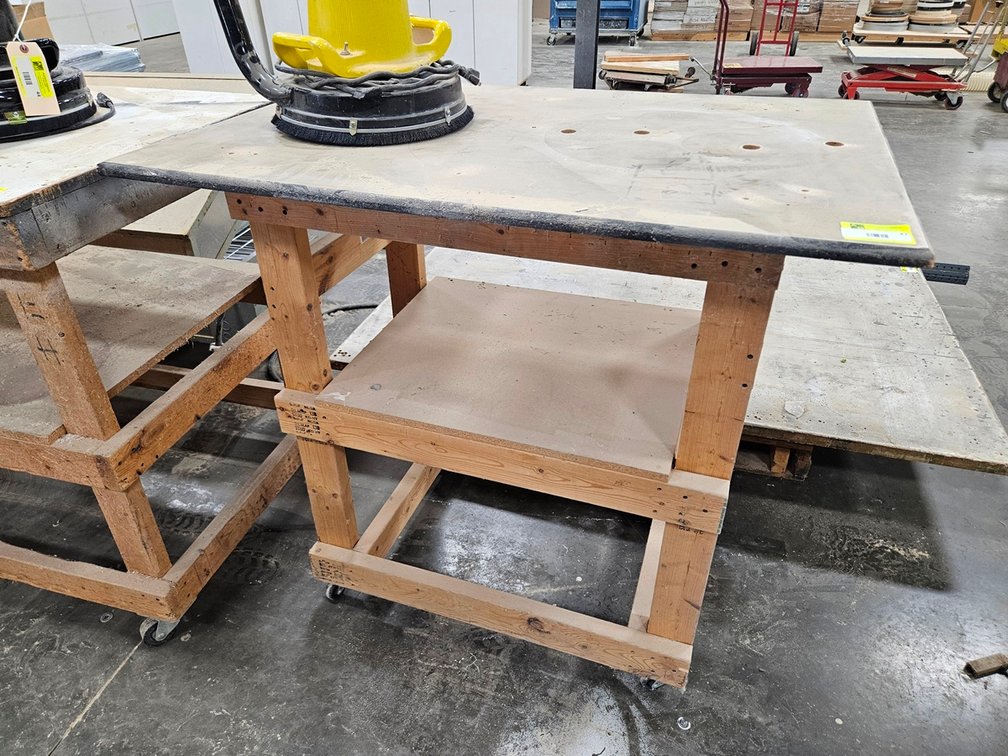 Wood Shop Cart, 44"x30"x41"