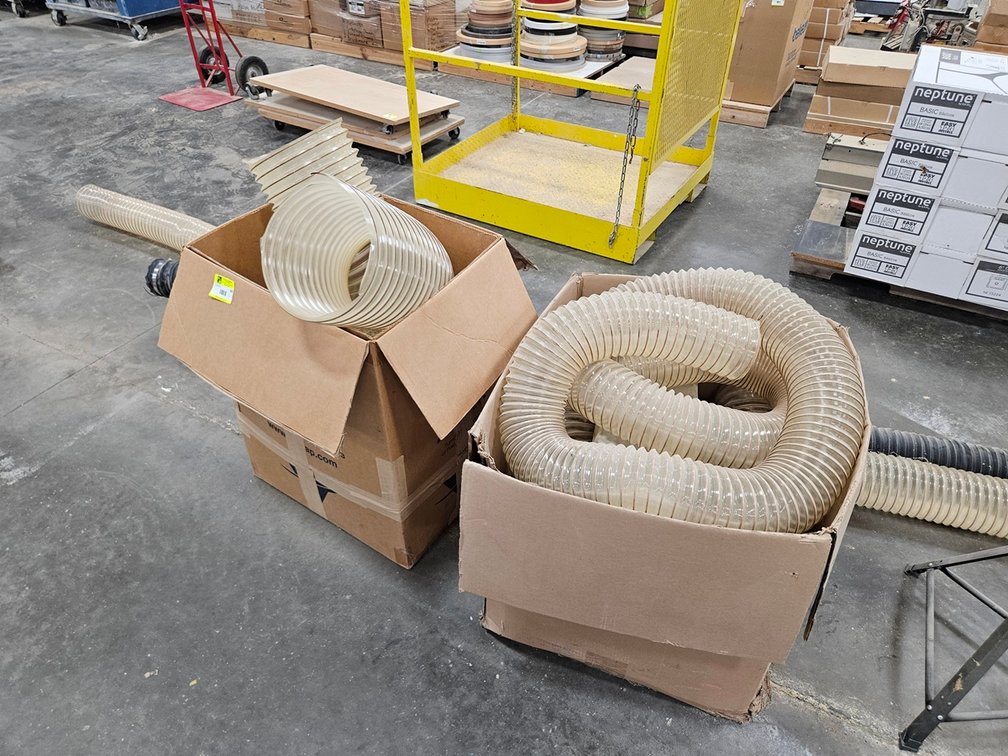 Assorted Dust Collection Hoses, 6" and 10" Dia.