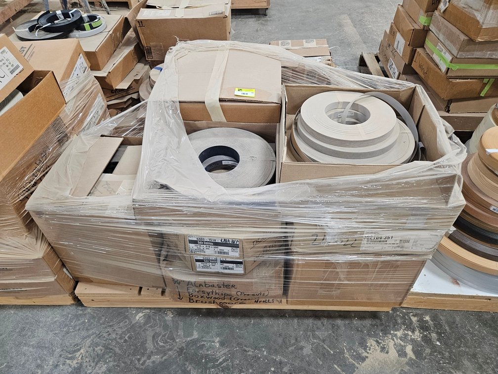Pallet Assorted Edge Banding Rolls