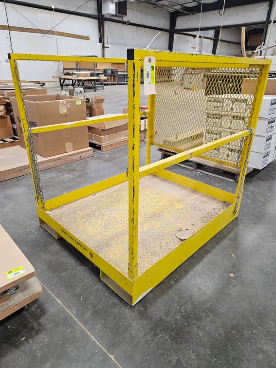Forklift Lift Cage, 48"x40"x46"
