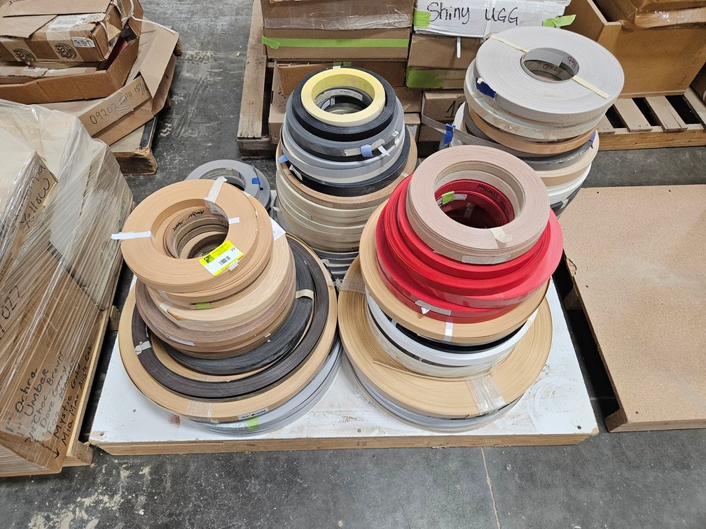 Pallet Assorted Edge Banding Rolls