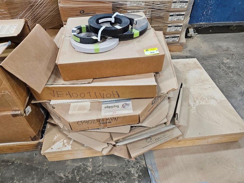 Pallet Assorted Edge Banding Rolls