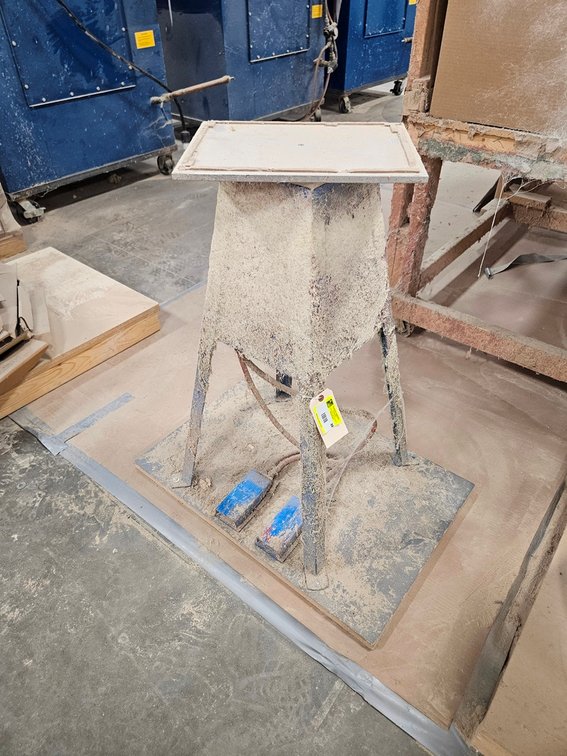 Stand with Rotating Top, Foot Switches