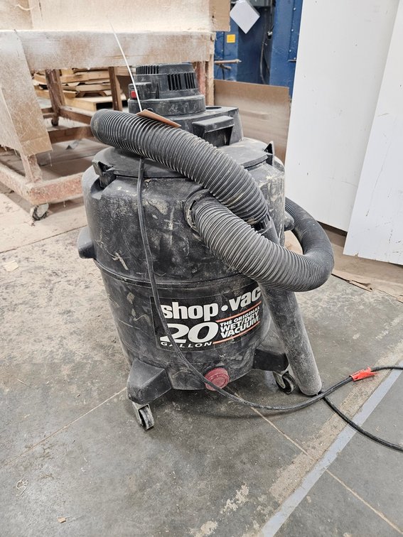 Shop-Vac 20 Gallon Wet/Dry Vacuum, 4.5 HP with Hose
