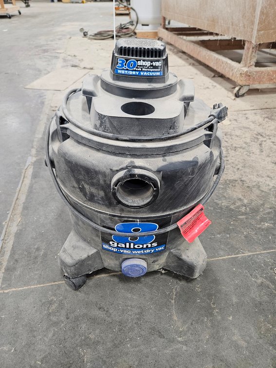 Shop-Vac 8 Gallon Wet/Dry Vacuum, 3 HP