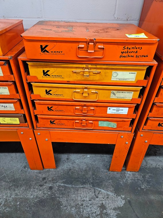 Kent Automotive Hardware Cabinet with Base