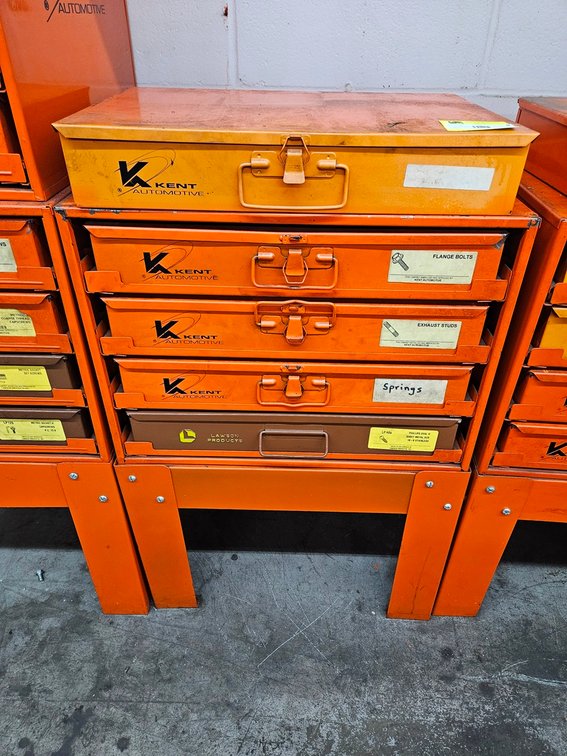 Kent Automotive Hardware Cabinet with Base
