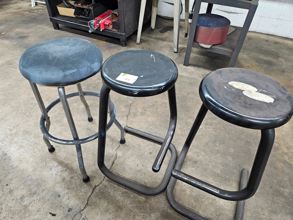 3 Assorted Stools