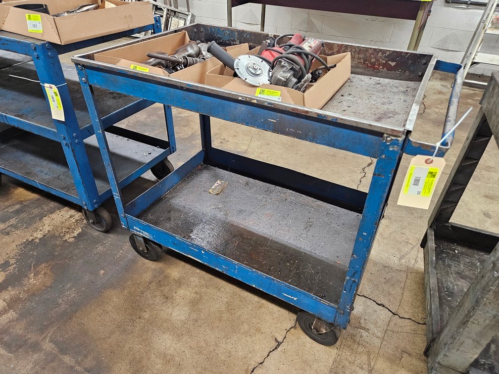 Metal Shop Cart, 40"x24"