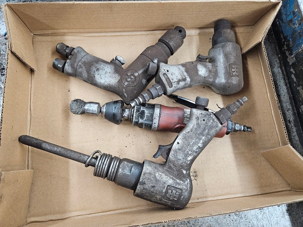 4 Assorted Pneumatic Tools