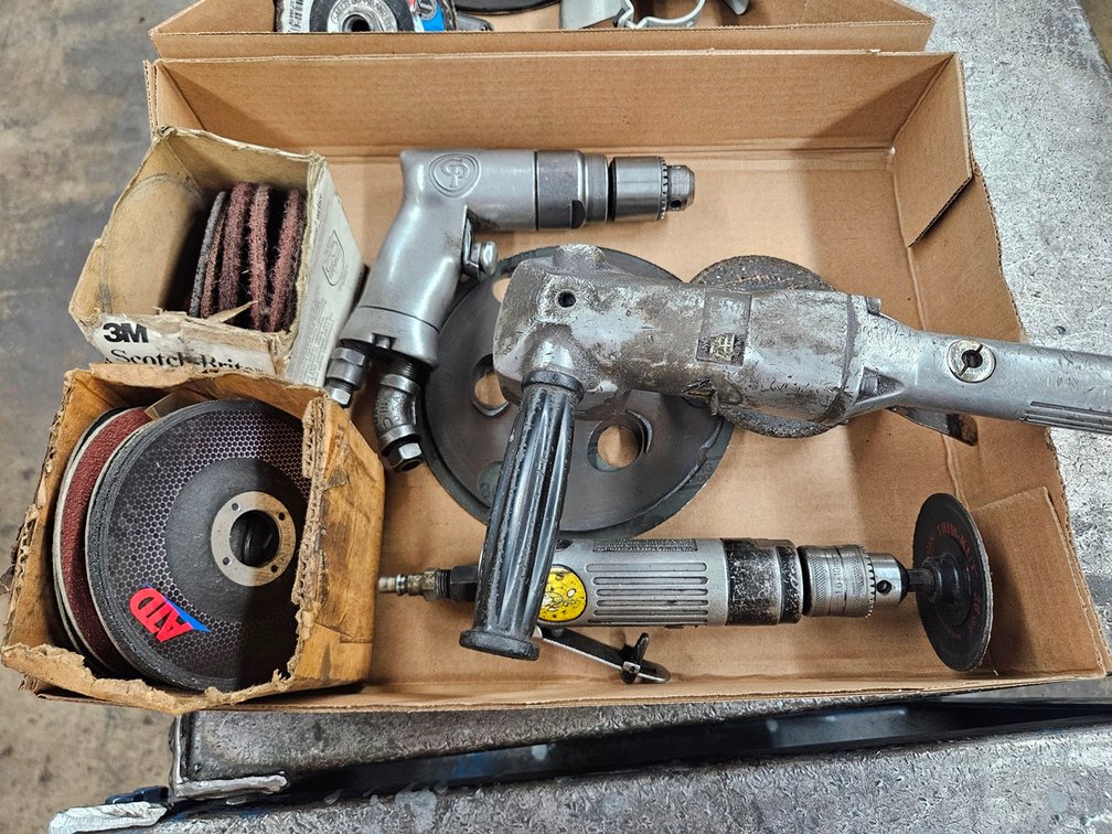 Assorted Pneumatic Tools