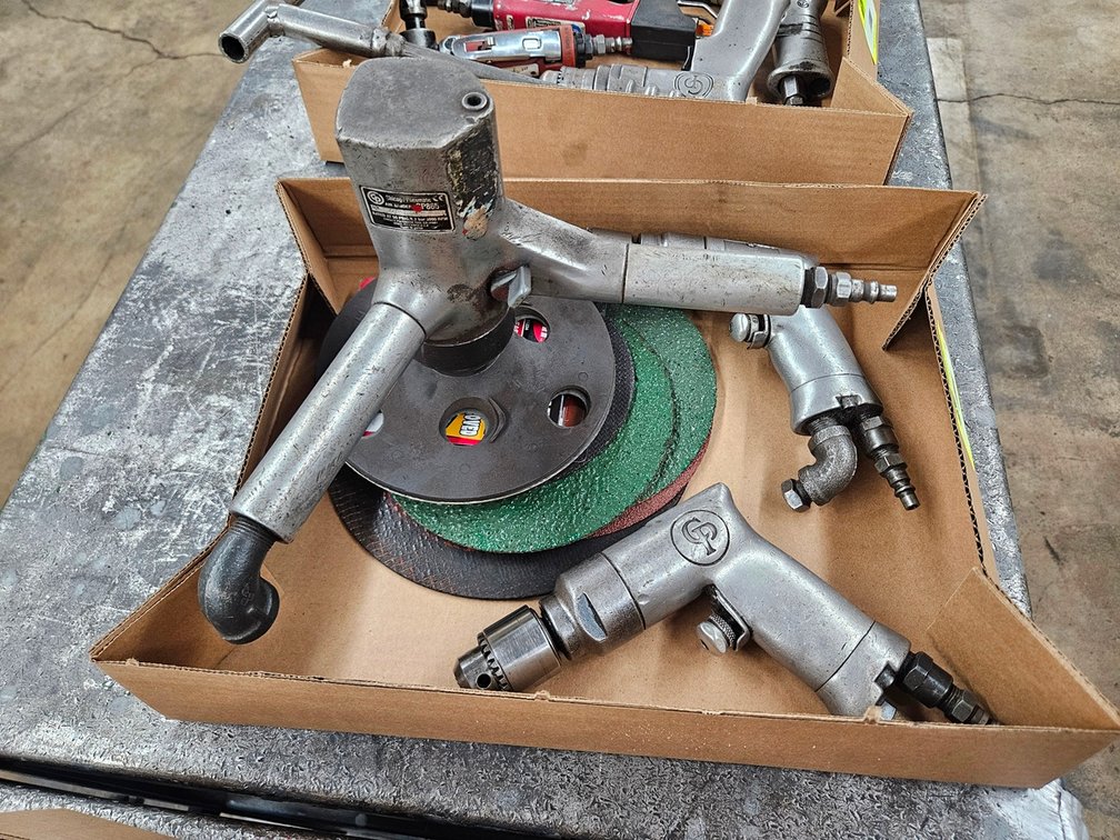 Assorted Pneumatic Tools