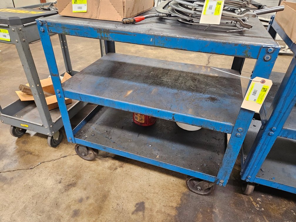 Metal Shop Cart, 36"x24"