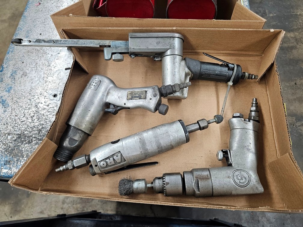 4 Assorted Pneumatic Tools