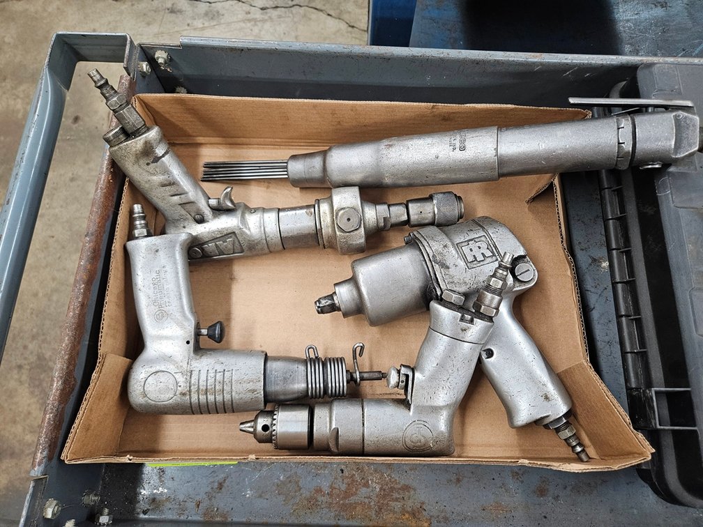 5 Assorted Pneumatic Tools