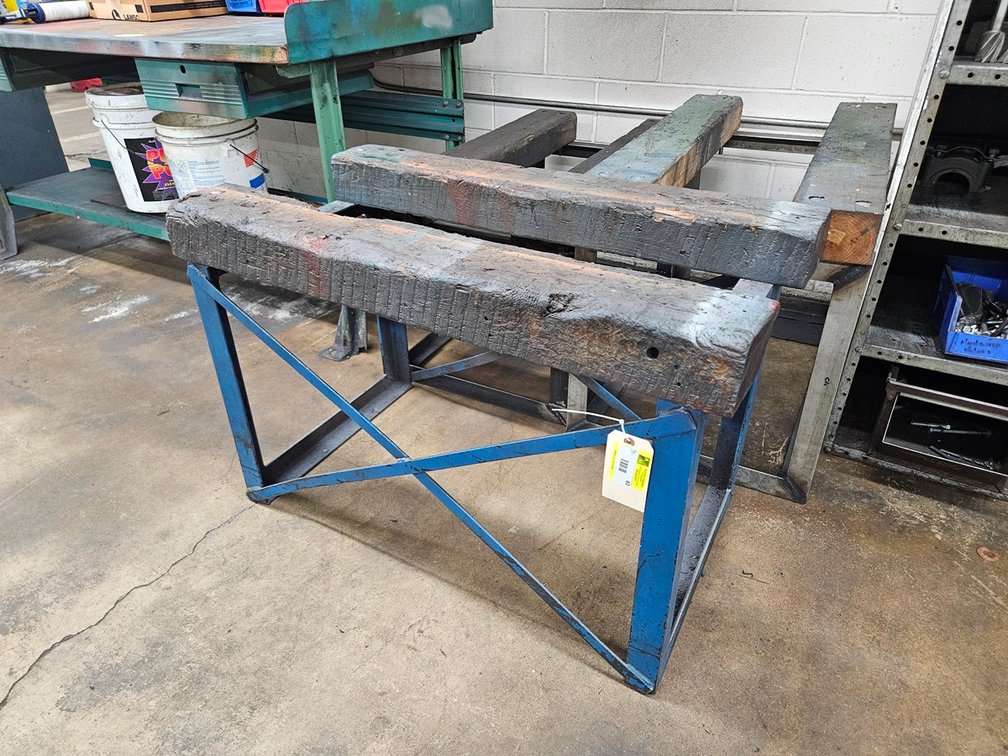 3 Wood/Metal Heavy Duty Stands