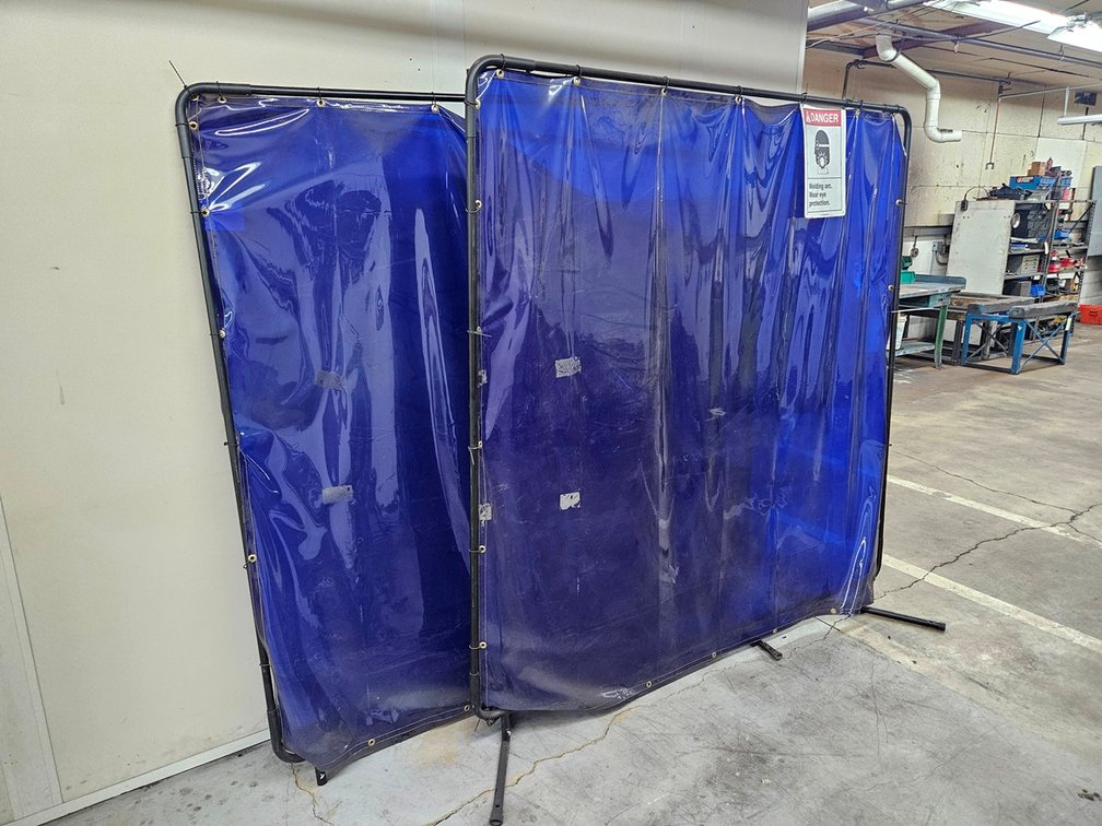 2 Welding Screens, 72"x76"