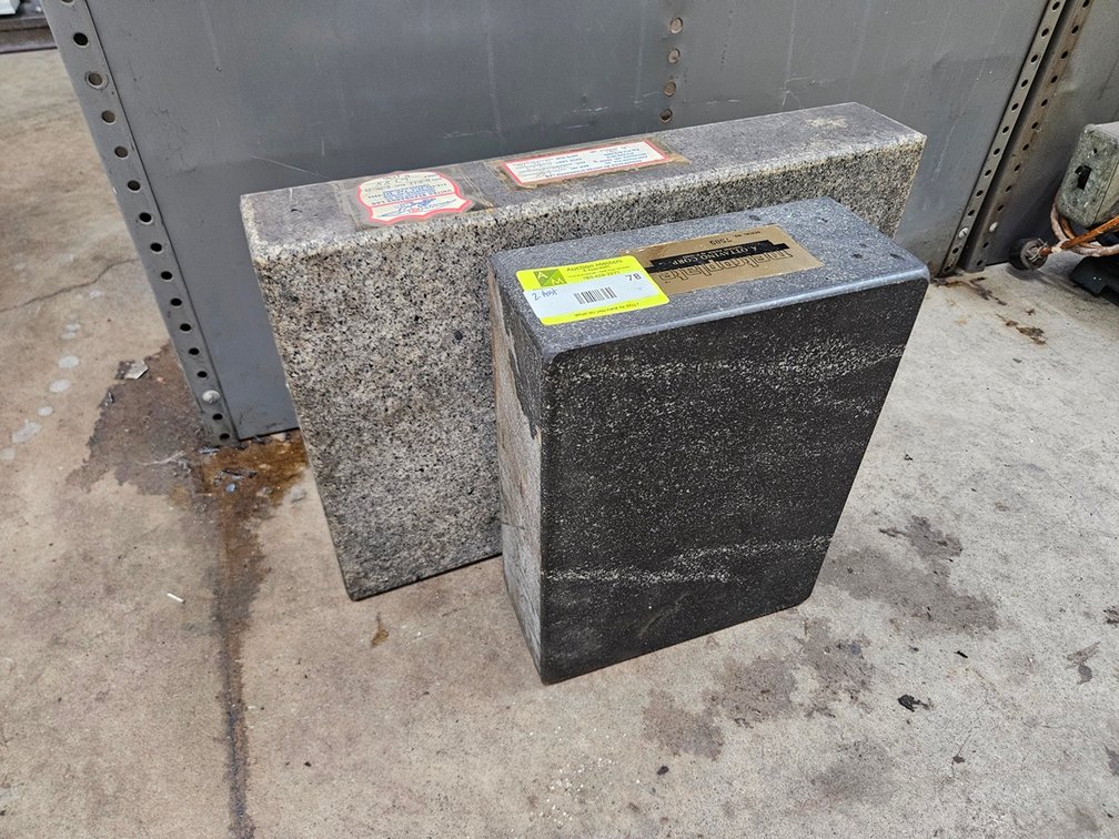 2 Granite Inspection Stones
