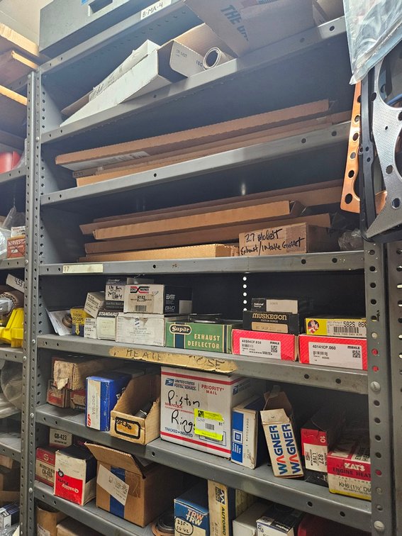 Contents of Shelf, Auto Related, Hardware, More