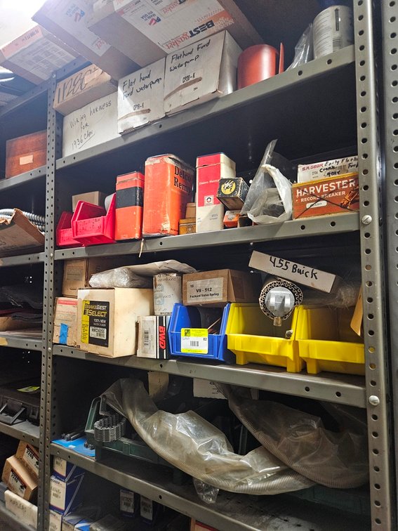 Contents of Shelf, Auto Related, Hardware, More