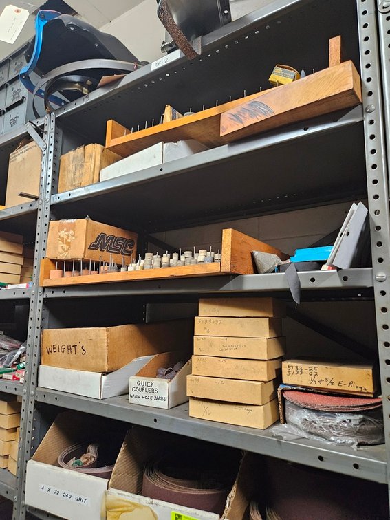 Contents of Shelf, Auto Related, Hardware, More