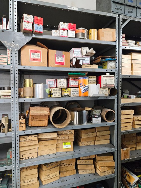 Contents of Shelf, Auto Related, Hardware, More