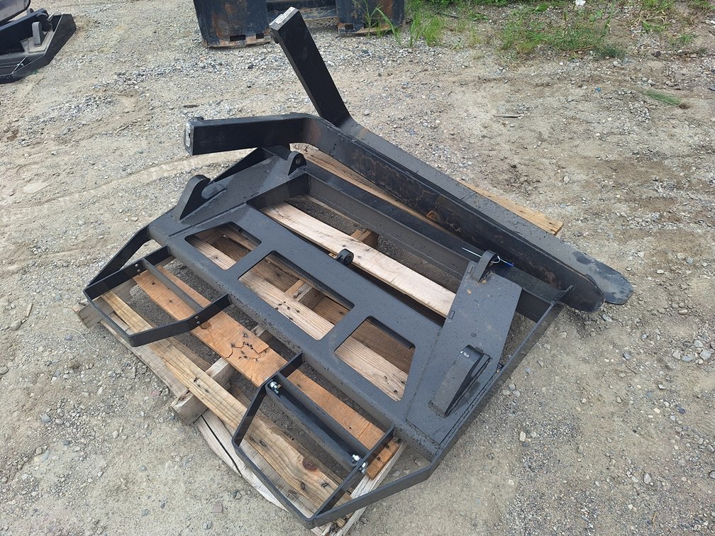 2025 CFG Wheel Loader Forks, Model ISOCPF48-6600-FF, Serial ISOCPF48-6600-FF25052501G, Fits Forklift, Complete, 48", Load Weight 6600 lbs., Unused