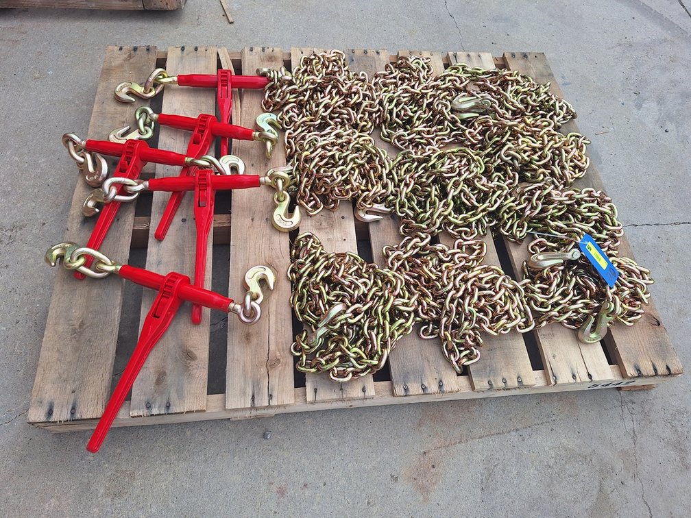 LandHonor 9200 Lb. Ratchet Binders and G70 Chains Set