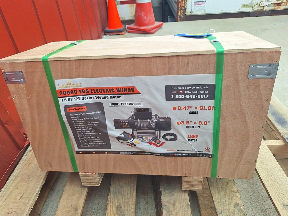 LandHonor 20,000 Lb. Electric Winch, Model LHR-EW20000