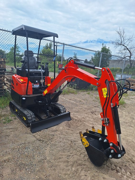 2024 AGT Mini Excavator, 10 Hours on Meter, Model NT18K
