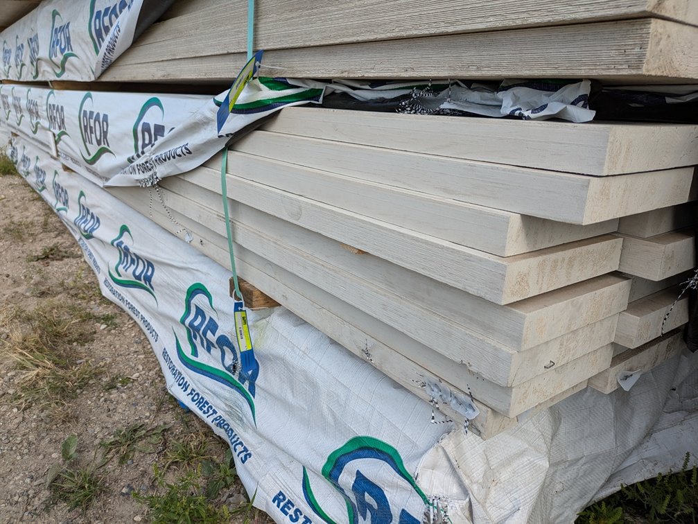 Premium Fascia Primed 2x8 PP Combed 4 Sides, KDHT FJ, 48 - 16' Pieces, 768 Linear Feet