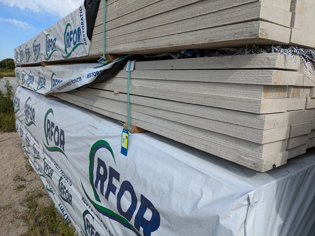 Premium Fascia Primed 1x6 PP Combed 4 Sides, KDHT FJ, 64 - 16' Pieces, 1024 Linear Feet