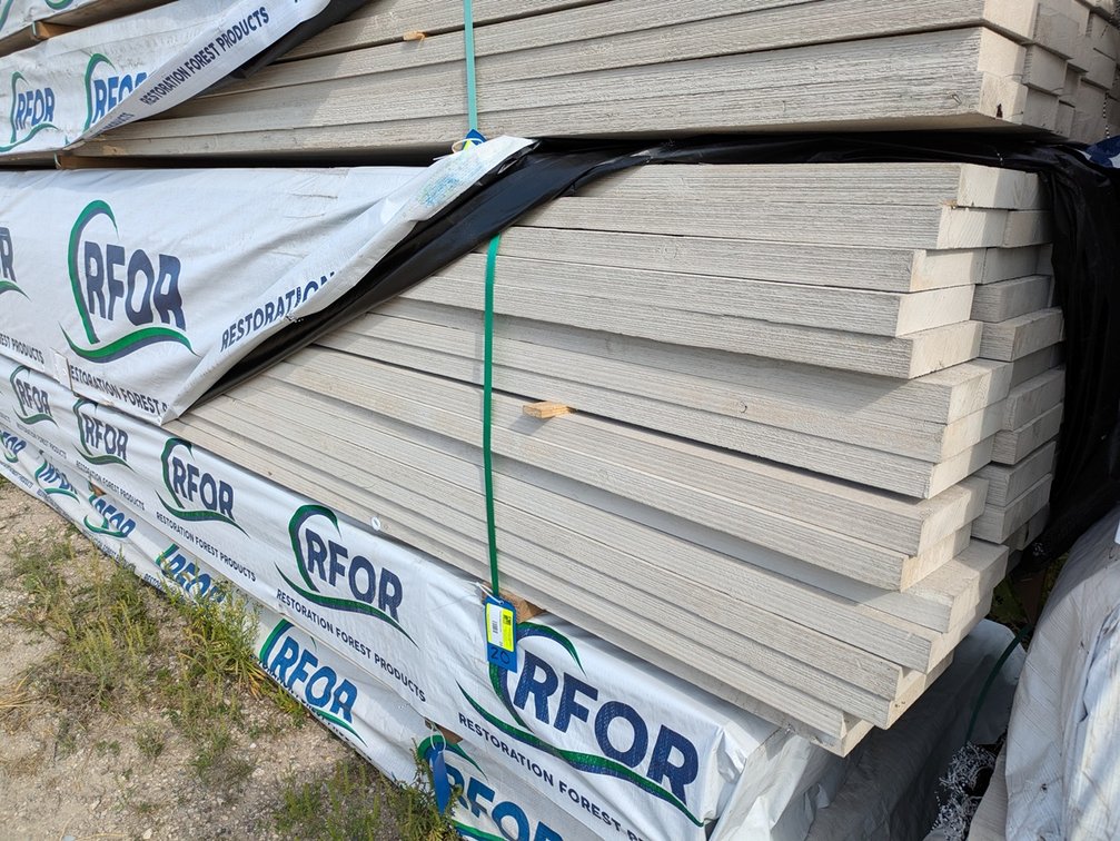 Premium Fascia Primed 2x8 PP Combed 4 Sides, KDHT FJ, 48 - 16' Pieces, 768 Linear Feet