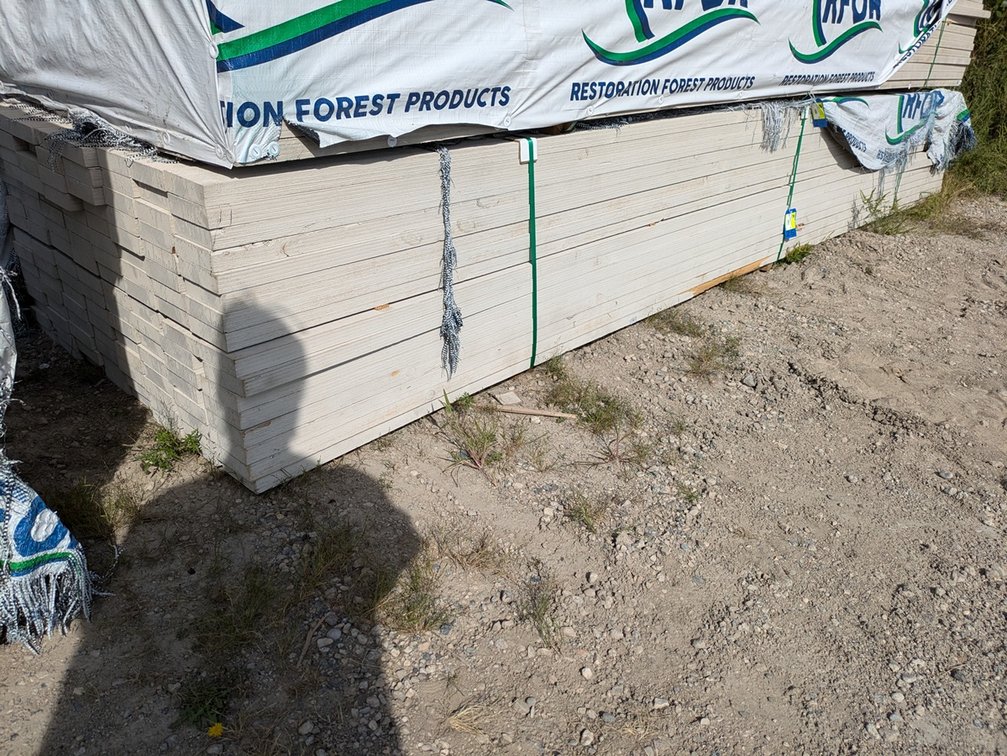 Premium Fascia Primed 1x6 PP Combed 4 Sides, KDHT FJ, 128 - 16' Pieces, 2048 Linear Feet