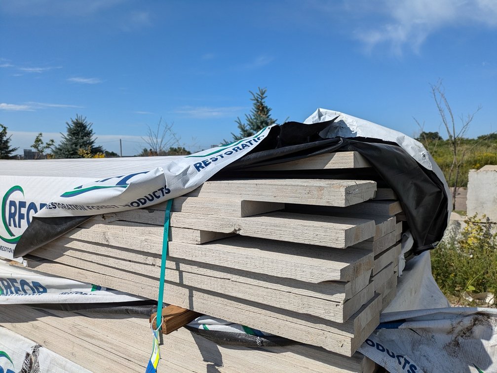 Fascia Primed 2x8 PP Combed 4 Sides, KDHT FJ, 14 - 16' and 38 - 20' Pieces, 984 Linear Feet